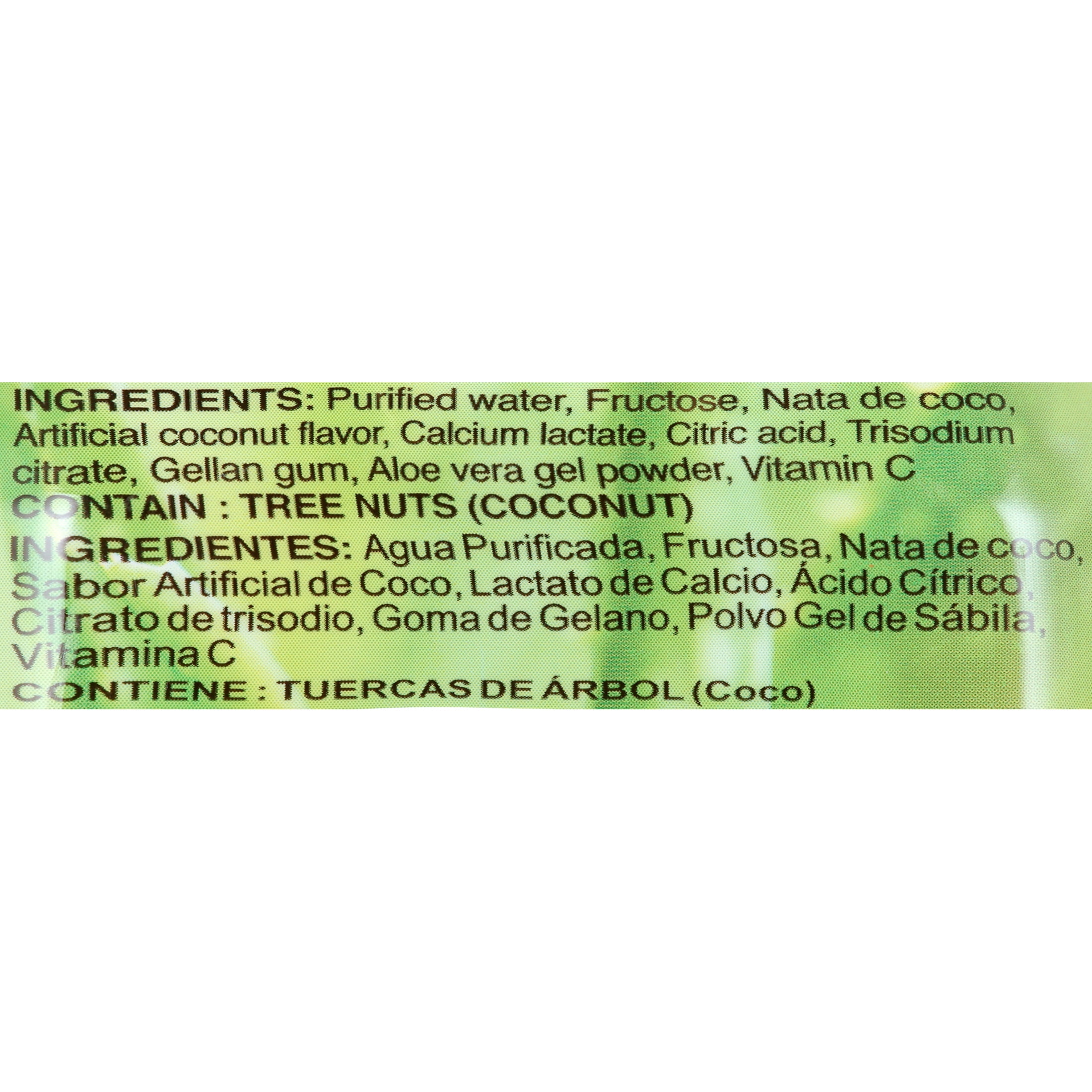 Faraon Coconut Aloe Vera Drink, 16.9 Fl Oz