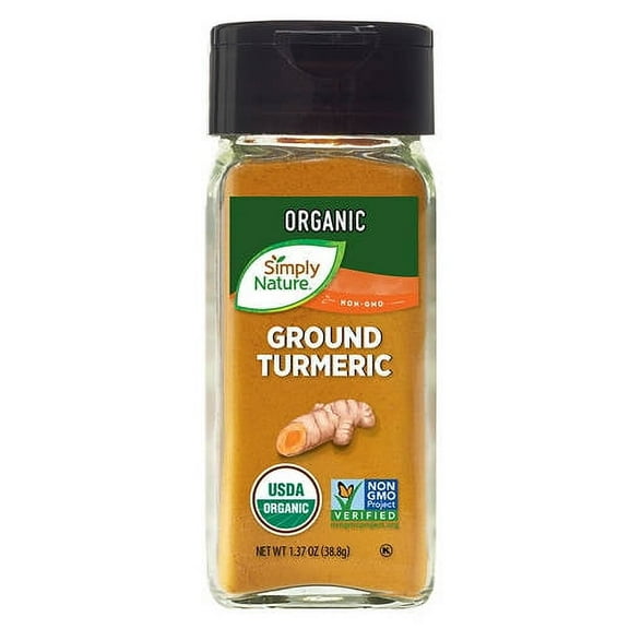 Organic Ground Turmeric, 1.37 oz- Pack of 5