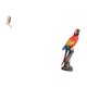 thumbnail image 5 of Gancho de pared plegable,Ganchos de pared plegables Ganchos de pared para abrigos,Figura de loro,Estatua de loro Escultura animal Figura de loro,Estatua de jardín coleccionable de adorno de, 5 of 8