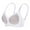 Grey, variant on FJHNGBDH Womens Comfortable Bra Wireless Padded Ultra Thin Jelly Gel Breathable Underwire Bra Cover Pulls Together Thin Straps To Secure Cup Underwear Full Coverage Bralettes