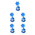 thumbnail image 2 of Guardoinrt 1/2/3/5 Tea Infuser Thicken Creatively Strainer Reusable Handle Filter Spice Gadgets Kitchen Household Home Hotel Cafe Flower 5PCS, 2 of 6