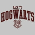 thumbnail image 2 of Junior's Harry Potter Back to Hogwarts Collegiate  Graphic Tee Athletic Heather Medium, 2 of 3