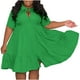 thumbnail image 1 of Vestidos Para Mujer Vestido de Talla Grande Moda Color Sólido Solapa Un Solo Pecho Casual Camisa de Manga Corta Vestido Odeerbi  ODB158984, 1 of 5