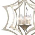 thumbnail image 2 of Elk Home 21-Inch Wide Delray Pendant, Transitional, Aged Silver, 2 of 5