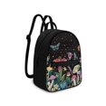 thumbnail image 2 of Eheartsgir Mushroom Star Garden Mini Backpack with Lightweight Multi-Purpose Mini Backpacks for Travel, Polyester Travel Shoulder Bag for Dating, 2 of 8