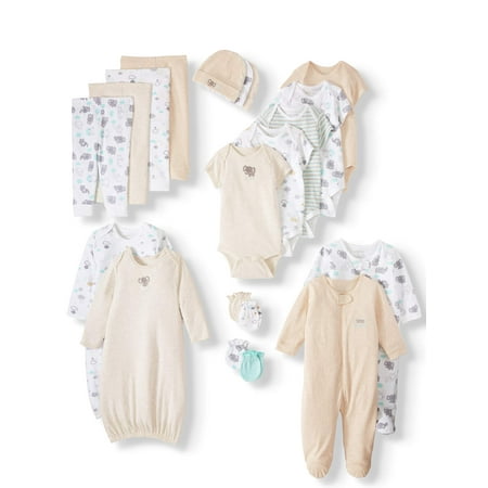 Garanimals Newborn Baby Boy or Girl Unisex Baby Shower Layette Gift Set,