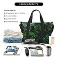 thumbnail image 4 of Honeii Lush Foliage Green Plant Print Hand Travel Bag,Travel Duffle Bag, Waterproof Weekender Bag,Carry On Tote Bags,Weekender Tote Bag,for Weekend and Business Travel, 4 of 7