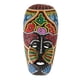thumbnail image 2 of Máscaras de pared Máscara africana Decoración para colgar en la pared Madera maciza Máscara africana colorida Máscara especial africana para 10x20cm perfecl Artesanías Africanas, 2 of 8