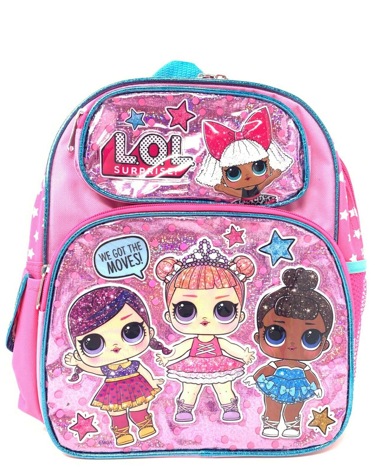 Details about   L.O.L Surprise Small School Backpack 12" Girls Bag Pink LOL Bag Pink 
