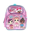 L.O.L Surprise! Small School Backpack 12" Girls Bag Pink LOL Bag