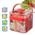 thumbnail image 1 of Ice Tray For Freezer | Leak Proof Lid & Large Capacity Storage | Grade PP Ice 24 Cavities Ice Maker NO Easy Release For Fruits, 1 of 9