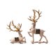 thumbnail image 2 of Adornos navideños de resina de ciervo, 2 piezas, lujosos adornos navideños de ciervo para sala de estar, mueble de TV, vinoteca, decoración para el hogar, adornos artísticos de alta gama, decoración d, 2 of 6