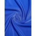 thumbnail image 4 of Zaldita Womens Oily Glossy U Neck Bodycon Dress Sleeveless A Line Flared Dress Swimsuit Royal Blue L, 4 of 5