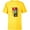 Yellow, variant on Marvel Avengers Comic Super Heroes 1st Birthday - Short Sleeve T-Shirt for Kids - Customized-Yellow