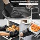 thumbnail image 2 of Guantes de cocina MAD SHARK, resistentes al calor, 450 °C, de silicona, 2 of 6