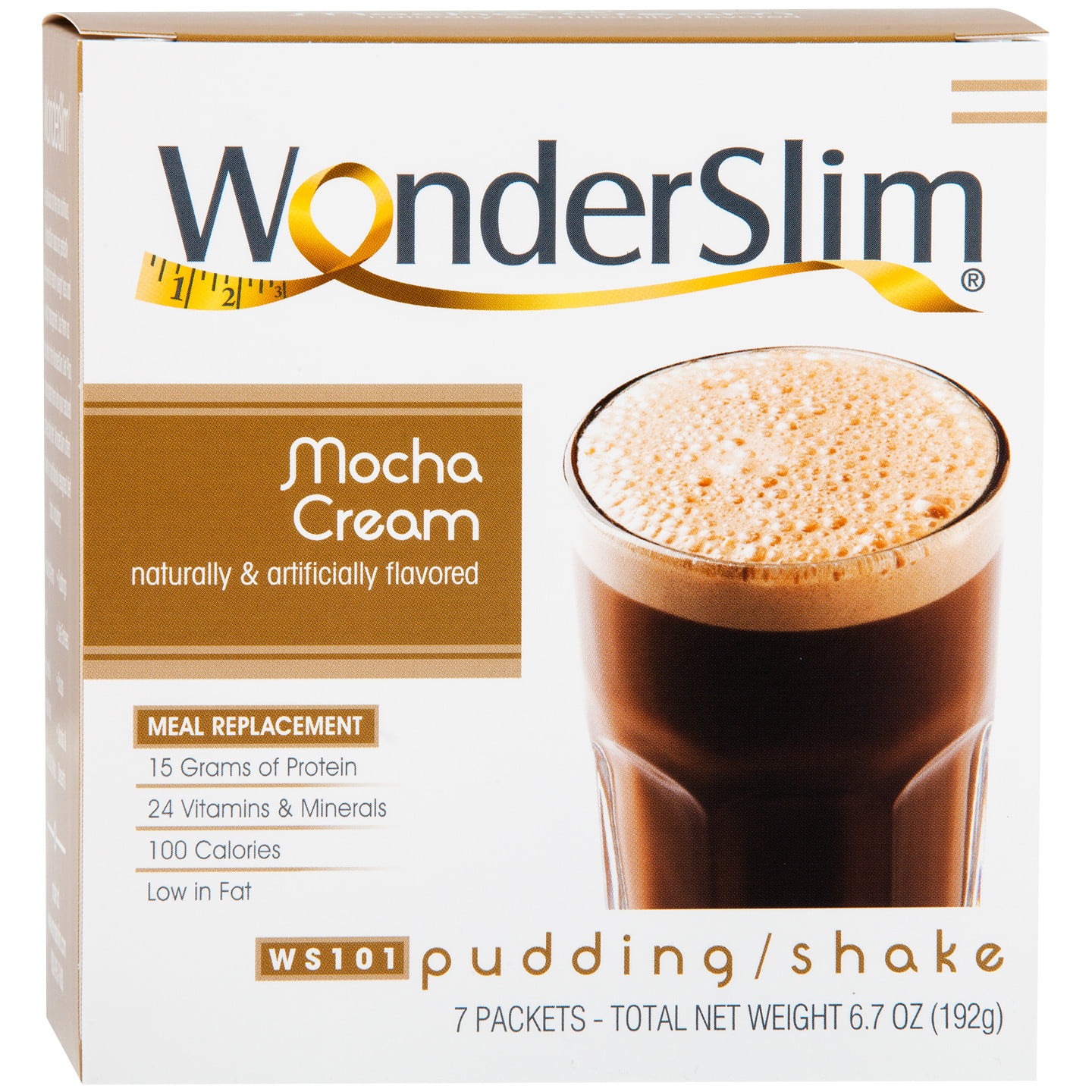 WonderSlim High Protein Meal Replacement Weight Loss Shake/LowCarb