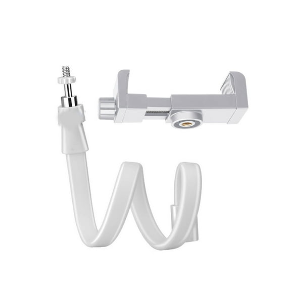 Adjustable Baby Crib Camera Holder Clamp Mount Universal Flexible Hose Wrapping Bracket 1/4 Inch Screw Compatibility