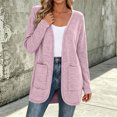 thumbnail image 5 of Enjoytime Cardigan for Women Long Sleeve Open Front Knit Coat Fall Trendy Soft Casual Outerwear with Pockets, 5 of 7