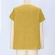 thumbnail image 5 of Neewe Button Down Shirts for Womens Petal Sleeve Blouses Irregular Neck Casual Summer Tops Trendy Outfits, 5 of 8