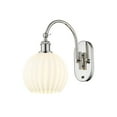 thumbnail image 3 of 518-1W-PC-G1217-8WV Innovations Lighting White Venetian - 1 Light Arm Swivels Side to Side Wall Sconce In Modern Style-13.5 Inches Tall and 8 Inches, 3 of 7
