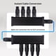 thumbnail image 3 of Kit de conexión de cable XLR multired Cable Matters de 4 canales, 3 of 7