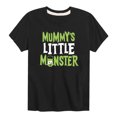 thumbnail image 2 of Instant Message - Mummys Little Monster - Youth Short Sleeve Tee, 2 of 6