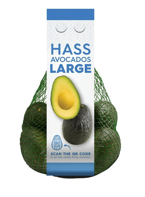 Fresh Large Hass Avocado Bag, 3- 4 Count