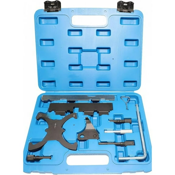 Camshaft Timing Locking Tool Kit Compatible with Ford fusion Escape Focus Fiesta Mazada 1.25 1.4 1.6 1.7 1.8 2.0 2.3L 2.5L Ecoboost 1.5L 1.6L, 2.0 TDCi 303-1097 303-748 303-1550 303-1552 303-376
