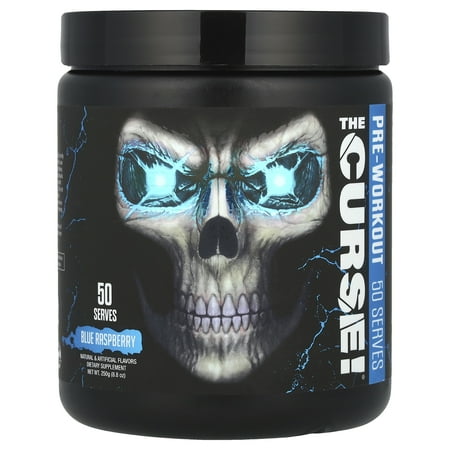 JNX Sports® The Curse! Pre-Workout Powder Blue Raspberry 50 Serves