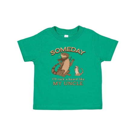

Inktastic Someday I ll Rock a Beard Like My Uncle-Bearded Dragons Gift Baby Boy or Baby Girl T-Shirt