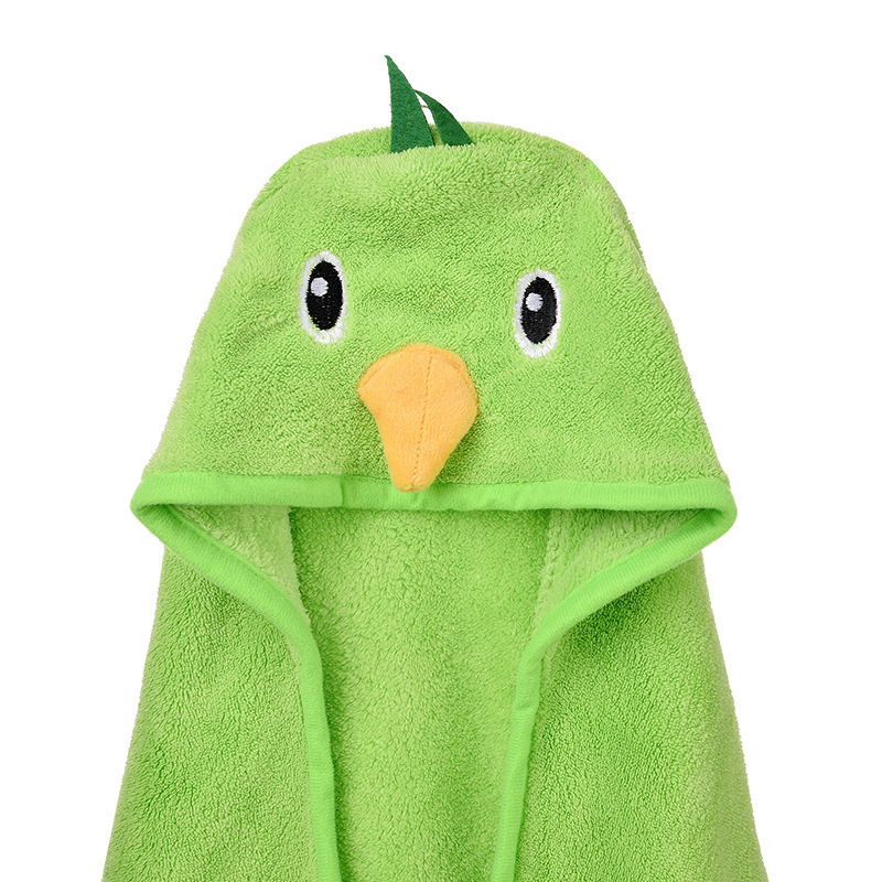 Liveday Premium Hooded Towel Kids Soft Comfortable Absorbent Bathrobe