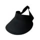 thumbnail image 4 of Sombrero de sol ajustable para mujer, informal, con cola de caballo, para playa, para deportes, vacaciones Negro, 4 of 9