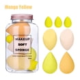 thumbnail image 1 of Esponja de maquillaje enlatada con 7 huevos, botella a la deriva, esponja de maquillaje, agua con burbujas, se vuelve más grande, mini, 1 of 5