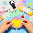 thumbnail image 4 of JHEHF HeartPunches for Paper Crafts 9mm,16mm,25mm Heart Paper Punch Portable Manual Hole Punching Paper Cutter DIY Art Craft 3Sizes, 4 of 9