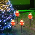 thumbnail image 4 of NSESSHome Resin Snowman Solar Lights Outdoor Waterproof, Christmas Garden Stake Lights for Outdoor Christmas Decorations, Snowman Stake Landscape Lights for Patio Yard, 4 of 6