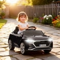 thumbnail image 2 of Qaba 12V Audi Q8 Licensed Electric RC Car for Kids, Toddler Ride on Toys Gift, Black, 2 of 10