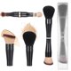 thumbnail image 1 of Set de brochas de maquillaje Exircy 4 en 1 para viaje con estuche, 1 of 7
