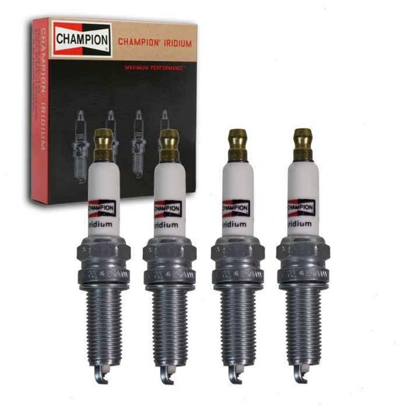 4 pc Champion Iridium Spark Plugs compatible with Kia Sorento 2.4L L4 2012-2018