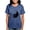 Heather Blue, variant on - Cat Pun T Shirts Women's Deluxe T Shirt - Womens Tri-blend T-Shirt