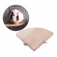 thumbnail image 1 of Bird Platforms Fan Shape Birds Cage Perches Fan Shape Perch Stand Toy Parrot Small Animals Exercise Toys Pet Station Board 10*10cm, 1 of 9