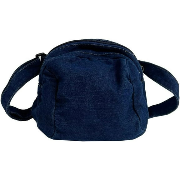 Kukuzhu Denim Hobo Bag Canvas Tote Bag Women Small Chic Shoulder Bag Crossbody Bag