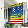 thumbnail image 1 of Flagwix Ukraine Strong Sunflower Ukrainian Flag Peace For Ukraine Stand With Ukraine Pray For Ukraine MLH2283F Ukraine Flags, Indoor Outdoor Decoration - Garden Flag (11.5" x 17.5"), 1 of 6