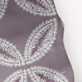 thumbnail image 2 of Simply Daisy 70" W x 73" H Tidepool Geometric Print Polyester Shower Curtain, Purple, 2 of 3