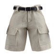 thumbnail image 1 of Figura de acción Pantalones cortos Vestir Coleccionable Casual Miniatura Ropa Atuendo Hebilla cuadrada color caqui, 1 of 9