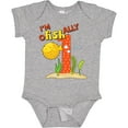 thumbnail image 3 of Inktastic I'm O-fish-ally One Cute Puffer Fish First Birthday Boys or Girls Baby Bodysuit, 3 of 5