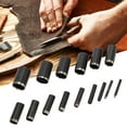 thumbnail image 1 of Ensemble d'Accessoires de Ceinture Ronde en Cuir en Forme de V pour Bricolage, 1 of 7