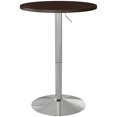 thumbnail image 1 of HOMCOM Adjustable Round Bar Table for 2, High Pub Table with Swivel Top, 1 of 10