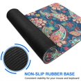 thumbnail image 6 of Long Mouse Pads for Desk,Blue Paisley and Floral Pattern Desk Mats on Top Of Desks, Desk Mouse Pad Extra Large with 3mm Non-Slip Base and Stitched Edge for Gaming,Office,Work,Home 31.5"x15.7", 6 of 6