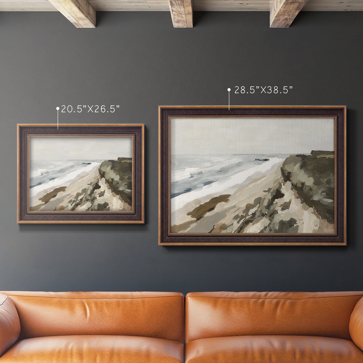 Bluff Bay I Premium Framed Canvas- Ready to Hang