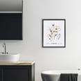 thumbnail image 3 of Stupell Industries Shabby Chic Relaxing Pressed Flowers Black Floating Frame Canvas Art, 17 x 21, by Lettered and Lined, 3 of 8